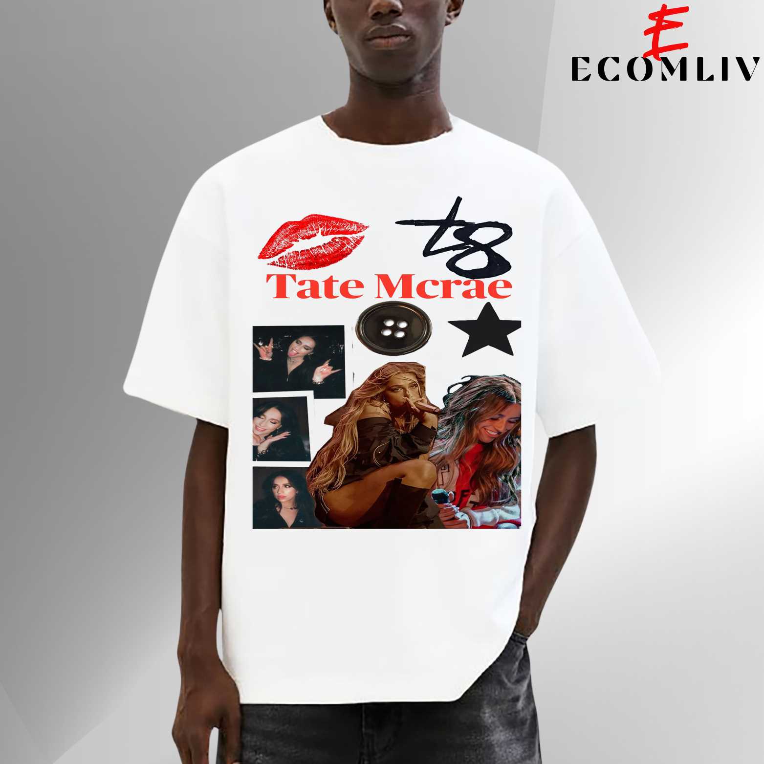 Tate Mcrae Graphic Fan Art T-Shirt, Tate Mcrae Pop Merch Shirt